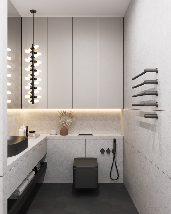light bathroom